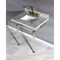 Kingston Brass 30X22 Marble Vanity Top W/ Acrylic Feet Combo, Marble/Brass KVPB30MASQ7 - alternate 3